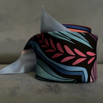 Scarf 90x90cm | Drifting Leaves New Collection