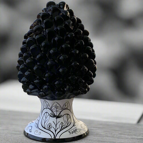Pine Cone Bird of Paradise Collection - Black
