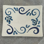 Ceramic hand-painted soap holder