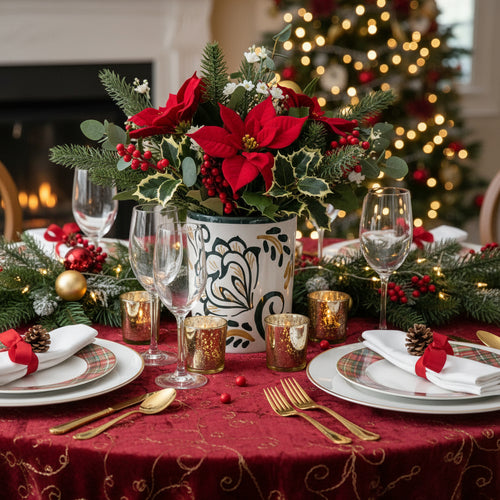 Festive Tablescape Workshop in collaboration with The Blooming Bunch