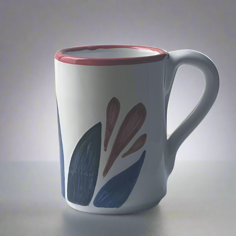 Ceramic hand-painted Mug & Infuser