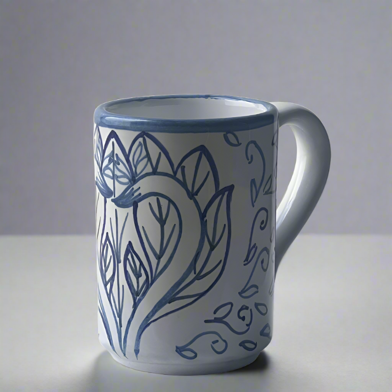 Ceramic hand-painted Mug & Infuser