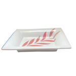 Ceramic Hand Painted Change Tray | Drifting Leaves | 26x22cm