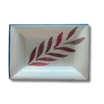 Change Tray adorned with the intricate Drifting Leaves pattern
