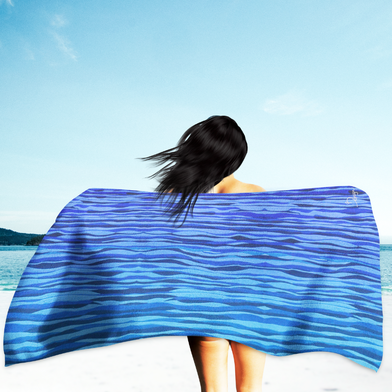 Beach Towel | Waves | 140 x 70cm