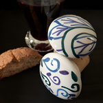 Ceramic hand painted Wine Stopper