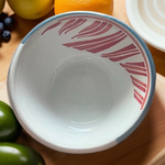 Ceramic hand painted Bowl (Zingla)| Drifting Leaves | 25cm