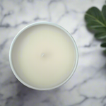 Drifting Leaves Refillable Candle in Ceramic Jar -  Mini Vase Option