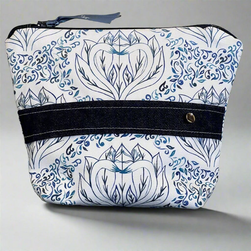 Vibrant Bird of Paradise Pouch - Stylish Storage for Essentials