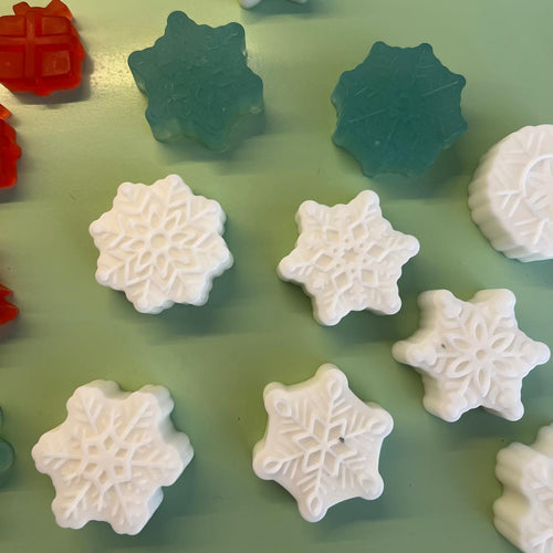 Christmas shaped soap