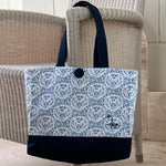 Customizable Bird of Paradise Fabric Tote Bag - Eco-Friendly