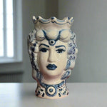 Gift Moorhead Vase | Bird of Paradise – Hand-Painted Malta (14cm)