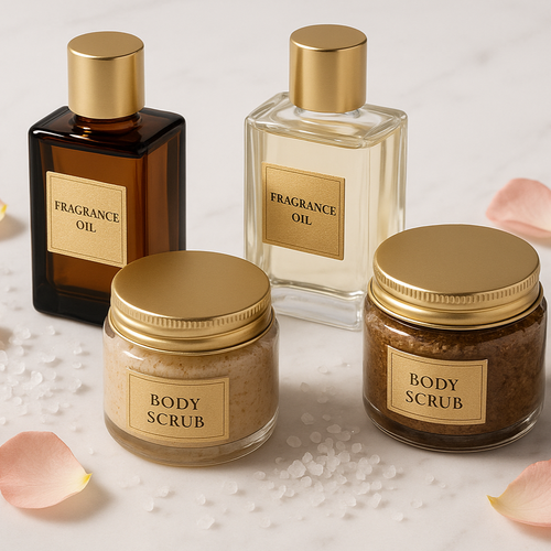 fragrance oils and body scrub